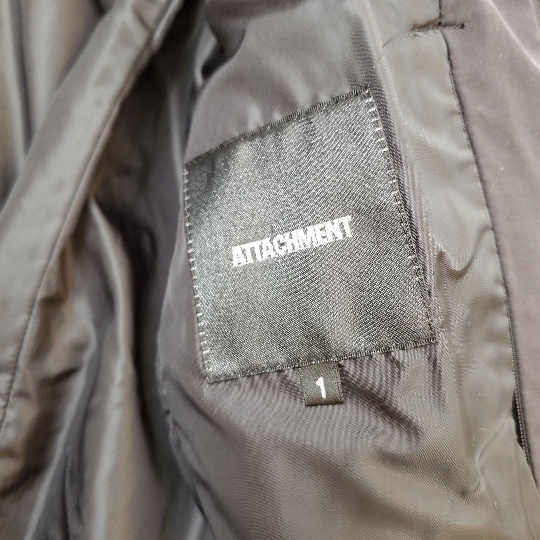 ATTACHMENT x STUDIOUS Black Down Jacket Size S - … - image 5