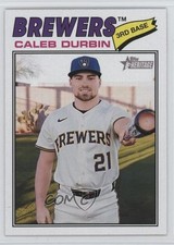 2026 Topps Heritage SP Caleb Durbin #109 1i3j