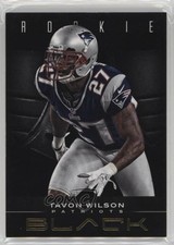 2012 Panini Black Rookie Gold /49 Tavon Wilson #189 k4s