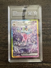 Pokemon Espeon EX Sir 155/131 Prismatic Evolutions Tag 10 Gem Mint
