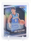 MAC MCCLUNG 2024-25 PANINI PRIZM BLACK AUTOGRAPH SILVER AUTO #134 MAGIC Q4244