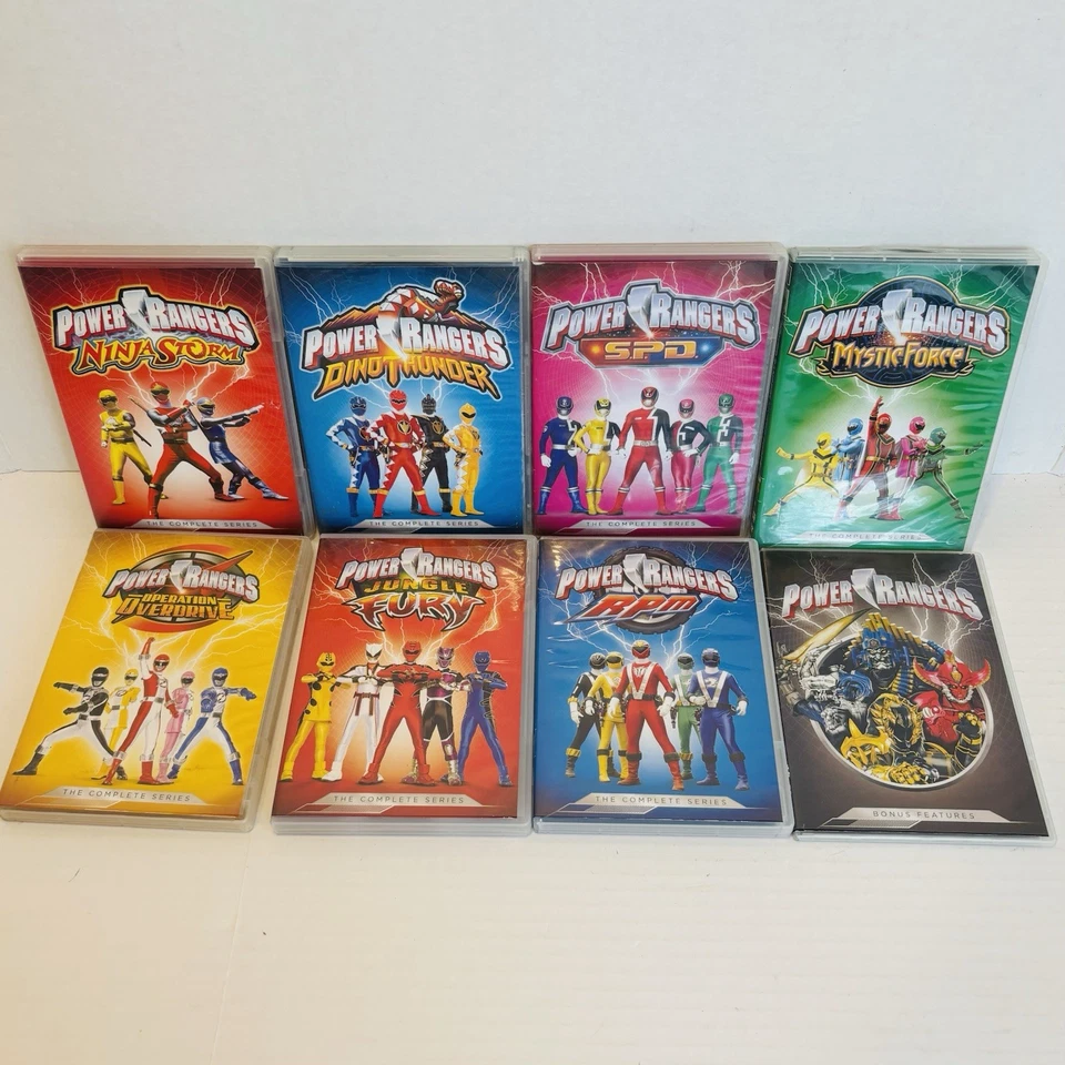 Power Rangers Dvd Ebay Power Rangers Box Set DVDs for sale - eBay