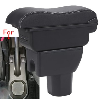 For Suzuki IGNIS Armrest Curved Surface leather Simple installation Storage Box