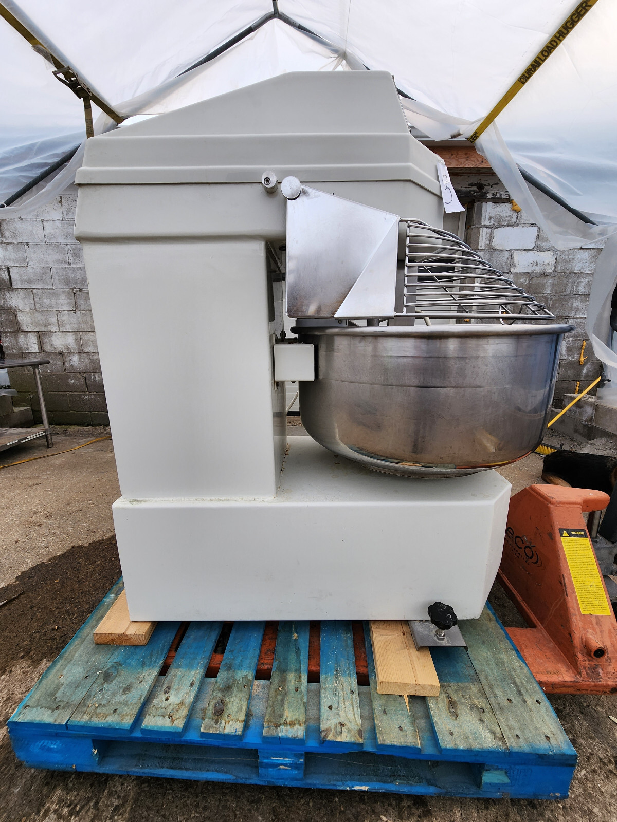 2012 POLIN 80KG SPIRAL DOUGH MIXER BAKERY 2 SPEED ASM/80 ARTISAN BAGEL