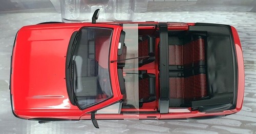 Solido 1/18 Scale Diecast S1806201 - 1989 Peugeot 205 CTI MK1 - Red - Picture 4 of 5