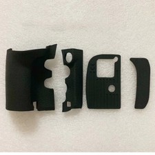 4pcs/set for Nikon D800 Leather Cover Grip and FX and Bottom and Thumb Leather