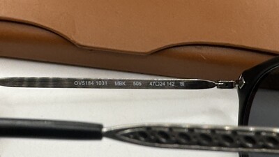 OLIVER PEOPLES OV5184 1031 Black/Silver sunglasses Box | eBay