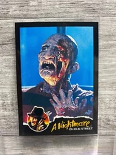 Freddy Krueger Nightmare Elm Street Revenge Collector Card 1991 Movie Scene #40