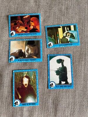 DCC: 1981 E.T. Extra Terrestrial Lot of 5 Cards NM-MT+ #6 13 15 78 83 Universal
