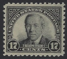 Scott # 623 - 17c Issue of 1925 - Mint OG NH - XF+                      (P-2197)