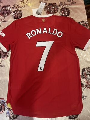 Adidas Ronaldo Manchester United 20/22 Authentic Home Jersey