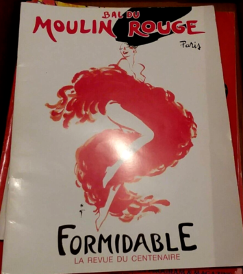 Vintage ~ Bal Du Moulin Rouge ~ Paris ~ Formidable ~ Program