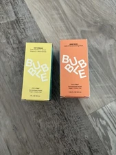 NEW BUBBLE Skincare Day Dream 1 FL Oz & Deep Dive 1.5 FL Oz