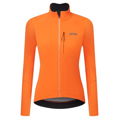 dhb Women’s Aeron Deep Winter Softshell Orange Uk Size UK