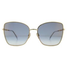 Image of Jimmy Choo Sunglasses ALEXIS/S 000 1V Rose Gold Blue Gradient
