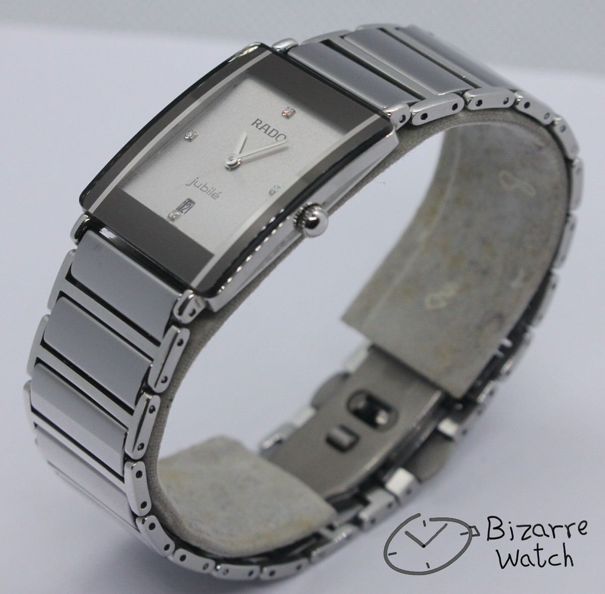 Rado Jubile Scratchproof Silver Ceramic Diastar Integral 160.0486