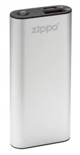 Zippo HeatBank 3 Rechargeable Hand Warmer SILVER - 40509