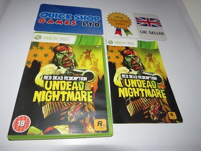 Xbox 360 - Red Dead Redemption undead nightmare uk tracked post 