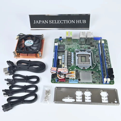 ASRock Rack E3C246D2I C246 LGA1151 DDR4 mini-ITX Intel  I/O shield for Server