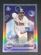 2022 Bowman Platinum Baseball AUSTIN MARTIN #PE-13 PRECIOUS ELEMENTS PROSPECT 