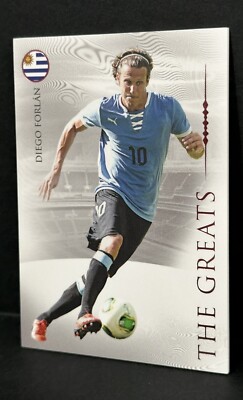2023-24 Futera Unique Nostalgia Uruguay The Great Diego Forlan