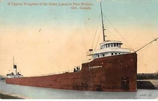 Boats - No. 83661 - A Typical Freighter Of The Great Lakes At Fort William, O