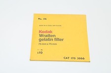 Kodak Wratten Filter 75mm Filter 54