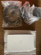 Nintendo Switch OLED White Dock & Power Supply + HDMI Set Station