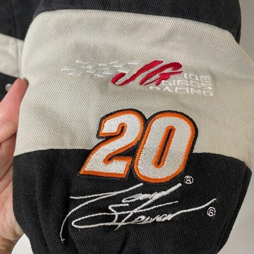 Chase Authentics Size XXL 2005 Tony Stewart 20 NASCAR Racing Jacket 100% Cotton - Picture 9 of 12