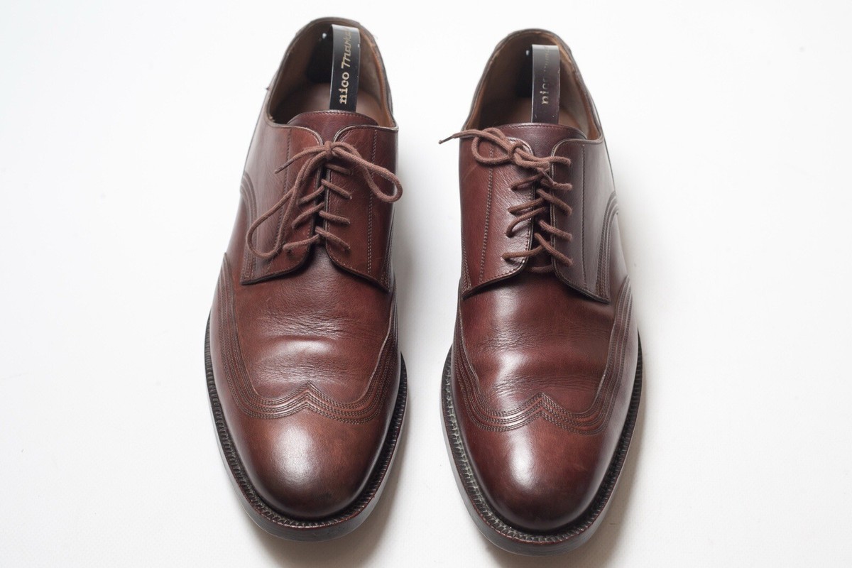 BALLY Scribe Mens Brown Leather Formal Shoes Size UK 10 / US  display picture 2