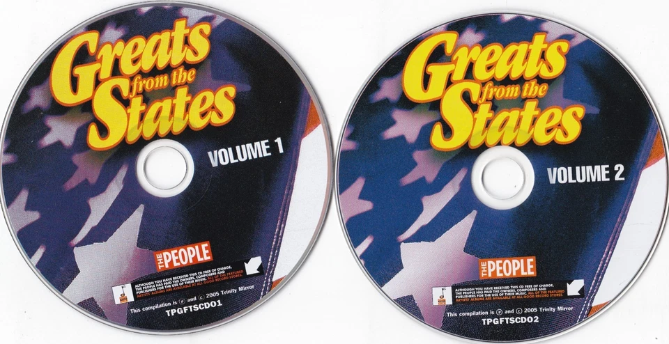 GREATS FROM THE STATES ( THE PEOPLE Newspaper Double Album ) - Bild 3 von 3
