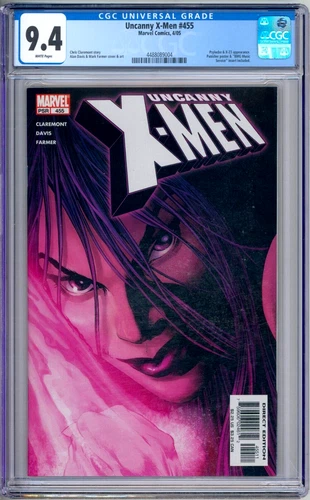 Uncanny X-Men 455 CGC Graded 9.4 NM Marvel Comics 2005