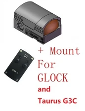 ADE RD3-028 Red Dot + D1 Mounting plate for GLOCK 17 19 20 22 26 43 43x pistols