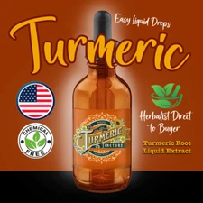Turmeric Extract Curcumin EASY Liquid Drops  Turmeric Extract - Made in USA