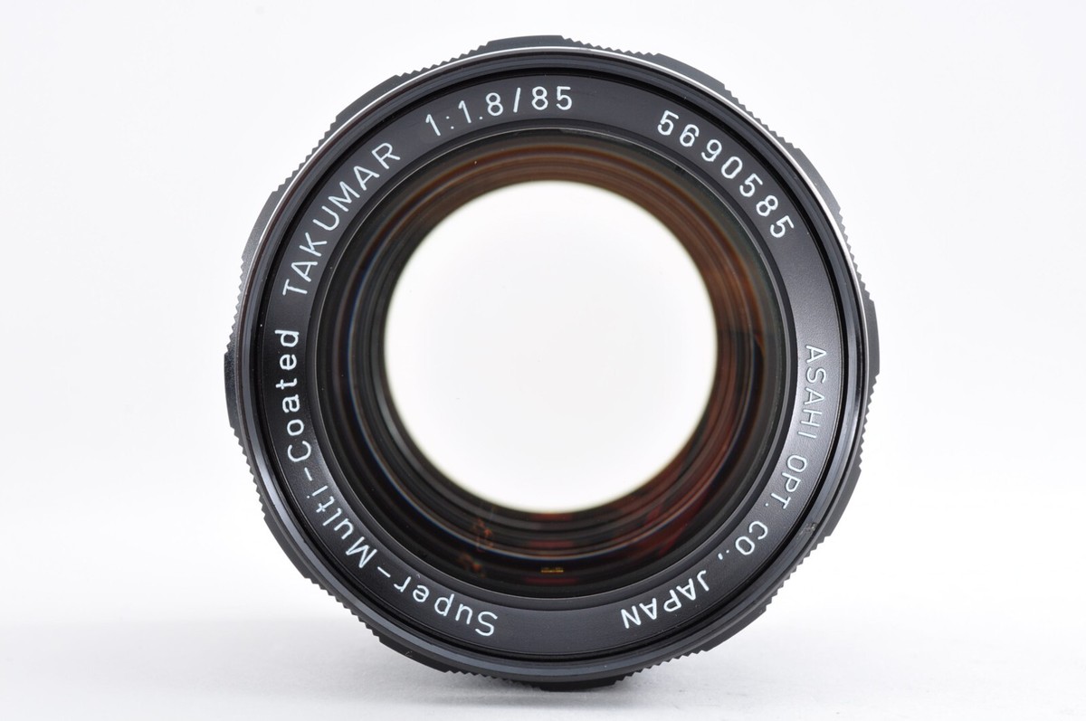 Asahi Pentax SMC Takumar 85mm F/1.8 Portrait Lens M42 Mount From