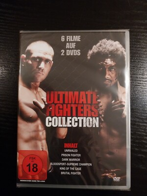 2-DVD-Set Ultimate Fighters Collection(6 Action-Filme auf 2 Discs)Neu, OVP