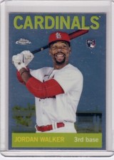Jordan Walker EXCLUSIVE ROOKIE CARD SP 2023 Topps Lids Mitchell Ness 64-2. rookie card picture
