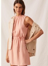 Anthropologie Cloth & Stone Cutout Mini Dress Size L D28