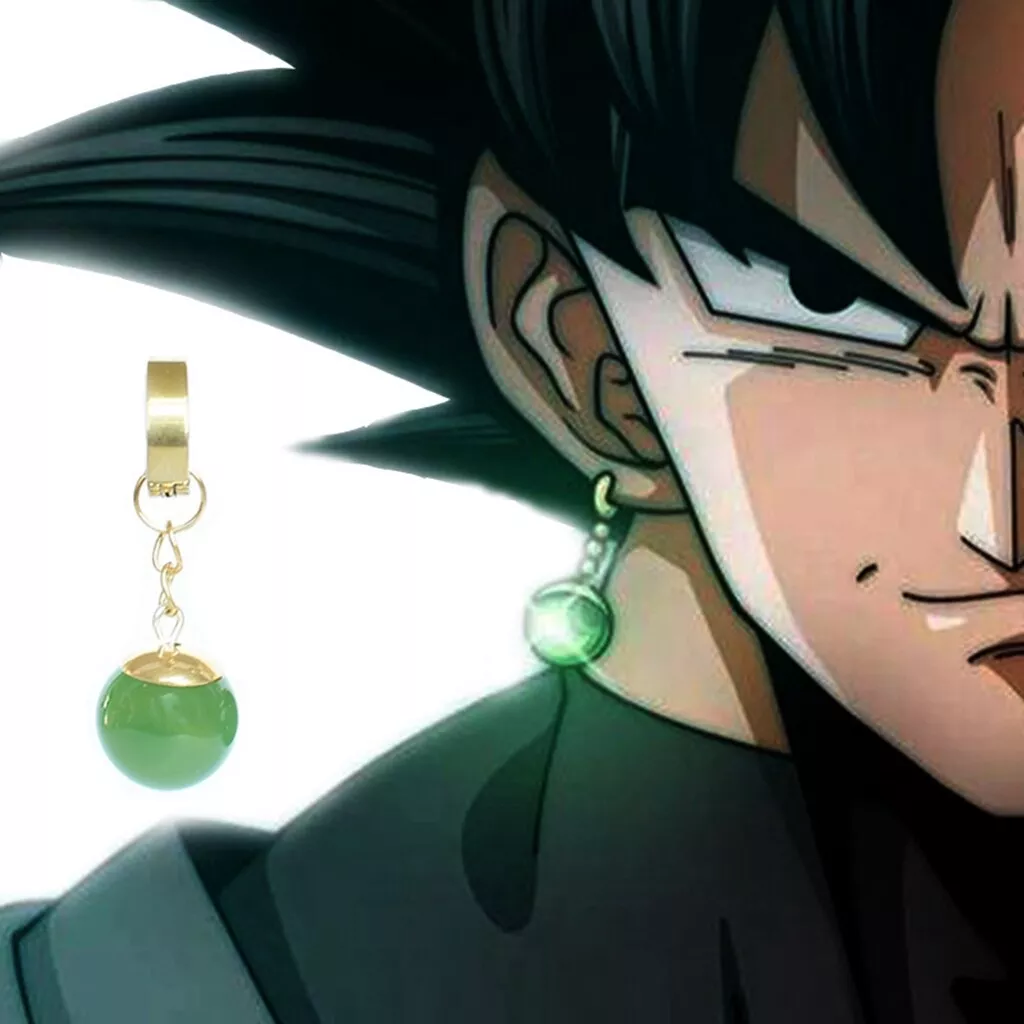 Par De Brincos Potara Fusão Zamasu Goku Black Pronta Entrega, Facebook  Marketplace