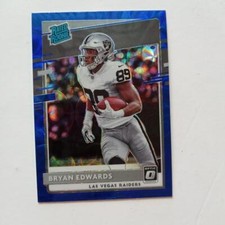 2020 Donruss Optic Bryan Edwards Blue Scope Prizm Rated Rookie #178