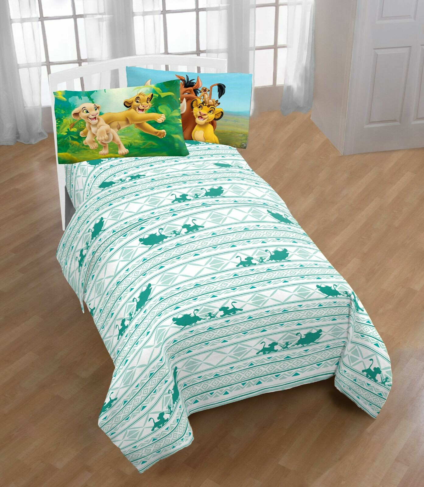 Lion King 4pc Full Microfiber Sheet Set 