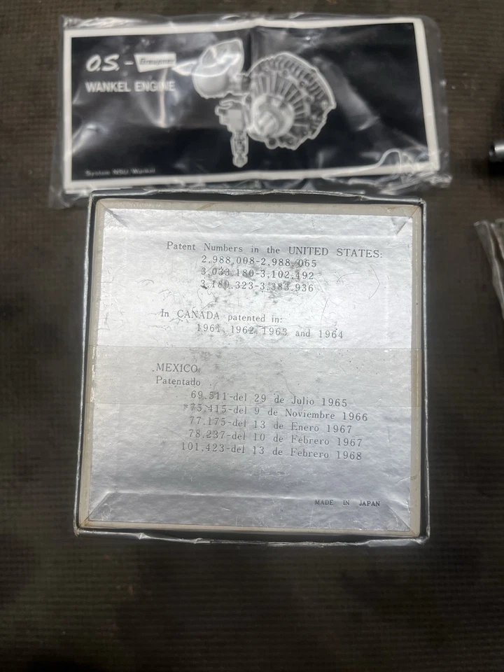 Motor OS - OS NSU Wankel 49-PI - NOVO NA CAIXA - Nr 1801 Novo em folha - Imagem 3 de 4