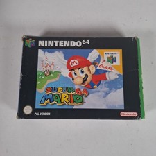 ebay® Auktion 257618145874 | Super Mario 64 Nintendo N64 Videospiel Anleitung PAL Originalverpackt Thumbnail of ebay® auction 257618145874 | Super Mario 64 Nintendo N64 Videospiel Anleitung PAL Originalverpackt