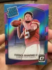 Patrick Mahomes 2017 Optic Rated Rookie #177 RC Pink Prizm Holo