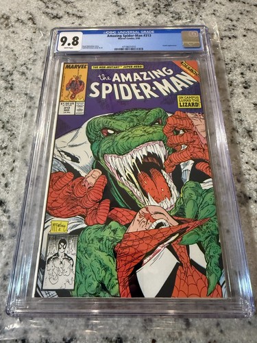 Amazing Spider-Man # 313 CGC 9.8 Marvel Comic Book 1989 McFarlane Lizard JH29 - Picture 1 of 6