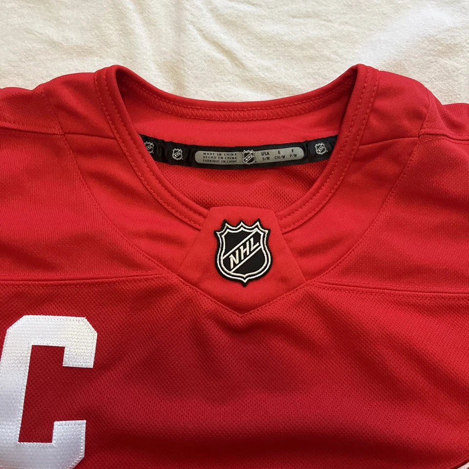 Новый с Ярлыками Henrik Zetterberg Детройт Red Wings #40 официальный НХЛ Джерси женщин Sz S/M - Изображение 2 из 4