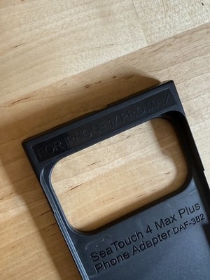 Divevolk Seatouch 4 Max Plus Phone Tray Adapter for iPhone 17 Pro Max