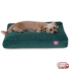 Washable Rectangular Dog Bed Non-Slip Comfy Pet Bed W/ Removable Cover Crate Bed