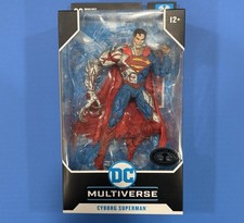 2024 McFarlane DC Multiverse Cyborg Superman New 52 Platinum Edition