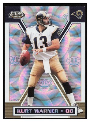 2002 Pacific Exclusive #144 Kurt Warner - St. Louis Rams